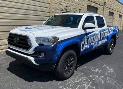 Pool service phoenix truck